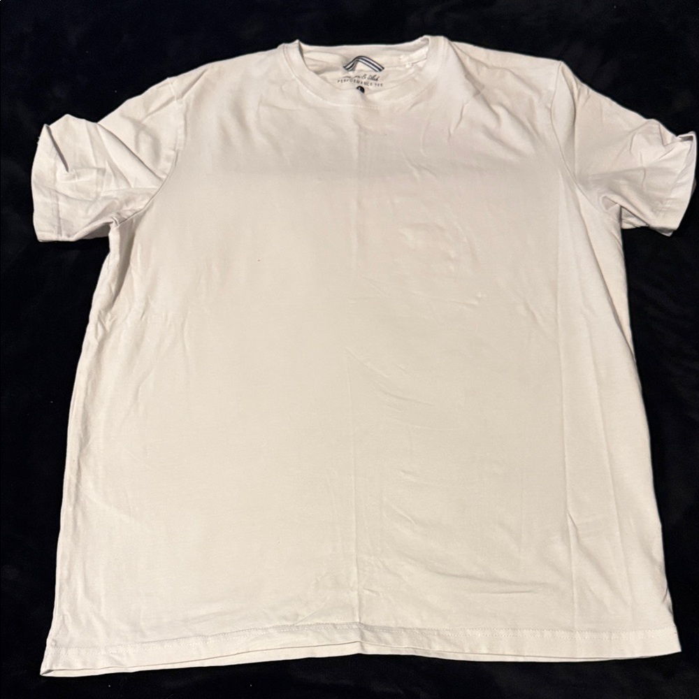 Essential White Short Sleeve Men's Tee